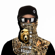 Load image into Gallery viewer, Love Bear Hunting Camo Custom Name 3D All over print shirts NQS785