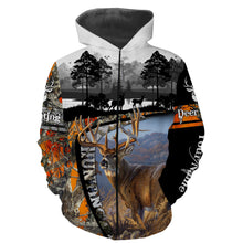 Load image into Gallery viewer, Deer Hunting Orange Muddy camo Customize Name 3D All Over Printed Shirts NQS938