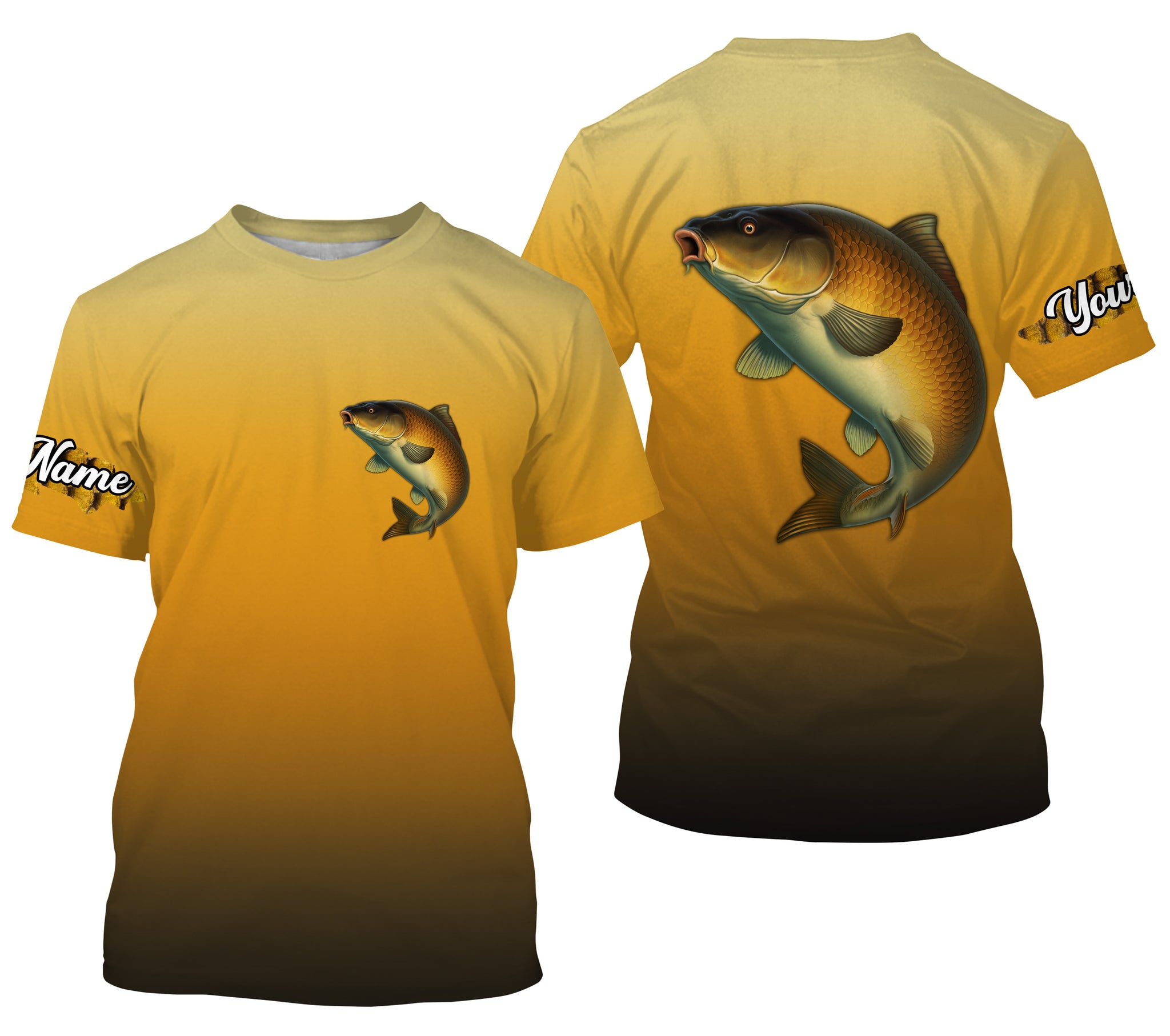Carp Fishing scale Customize name All over print shirts - personalized –  ChipteeAmz