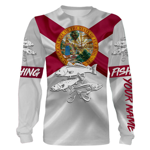 de Fishing Custom Delaware Flag Fish Hook Skull Custom Sun Protection Fishing Shirts for Men, Women NQS3392 Long Sleeves UPF / M