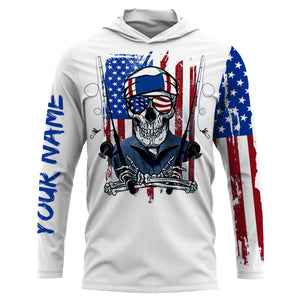 American fish reaper fishing UV protection quick dry Customize name long sleeves UPF 30+ NQS946