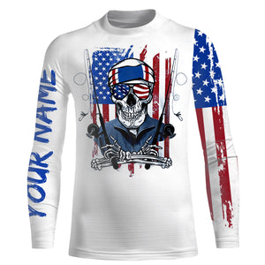 American fish reaper fishing UV protection quick dry Customize name long sleeves UPF 30+ NQS946
