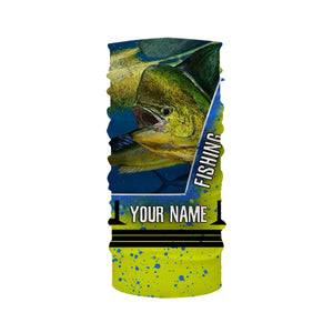 Mahi Mahi fishing UV protection quick dry Customize name long sleeves UPF 30+NQS845