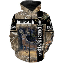 Load image into Gallery viewer, Deer hunting camouflage hunting clothes Customize Name 3D All Over Printed Shirts Hunting gift For men NQS1005