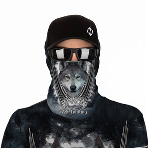 Wolf hunt hunting clothes Customize Name 3D All Over Printed Shirts plus size Personalized Hunting gift For men, women and kid NQS1008