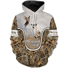 Load image into Gallery viewer, Wild pheasant hunting dogs English setter camouflage clothes Customize Name 3D All Over Printed Shirts NQS1025