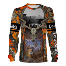 Load image into Gallery viewer, Deer Hunting orange Camo hunting clothes Customize Name 3D All Over Printed Shirts NQS884