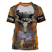 Load image into Gallery viewer, Deer Hunting orange Camo hunting clothes Customize Name 3D All Over Printed Shirts NQS884