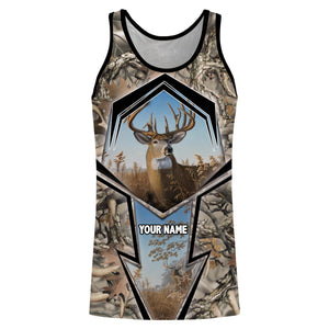 Deer Hunting big game hunting camo Custom Name 3D All over print shirts NQS743