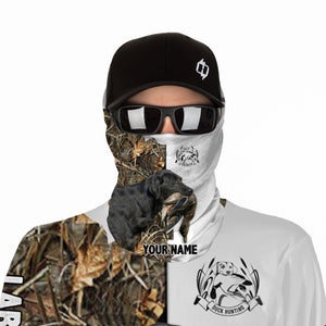 Mallard Duck Hunting Labrador Retriever dog hunting Custom Name 3D All over print shirts NQS759