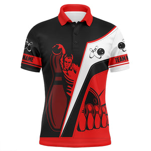 Custom Mens polo bowling shirts, Personalized men's bowling jerseys, bowling team jerseys multicolor NQS5201