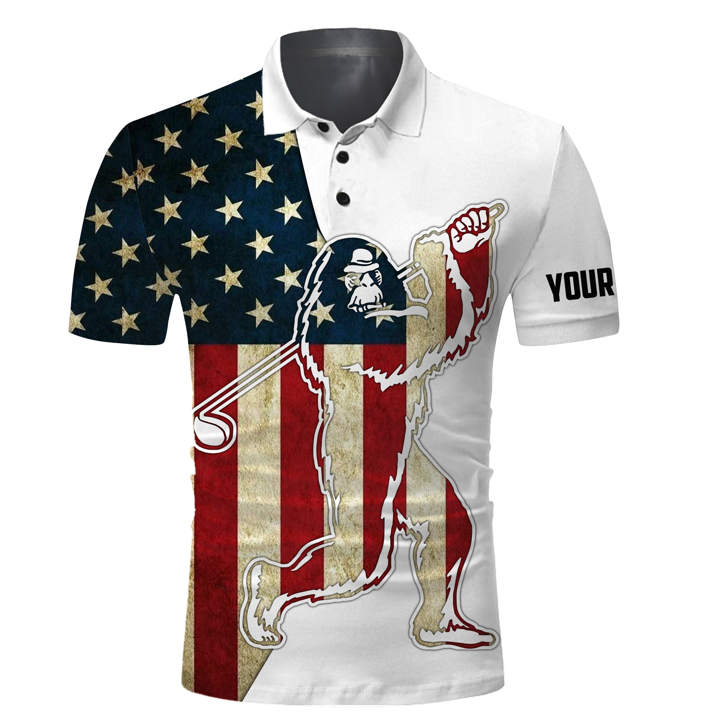  Polotank, American Flag Shirts for Men Crazy Eagle Golf Shirts  Funny Patriotic Golf Shirts Funny Dry Fit Shirt Eagle Shirts : ביגוד,  נעליים ותכשיטים