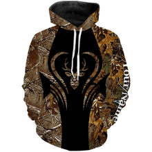 Load image into Gallery viewer, Love Deer hunter game camo Deer Hunting Customize Name 3D All Over Printed Shirts NQS963