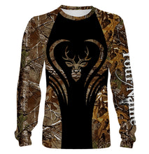 Load image into Gallery viewer, Love Deer hunter game camo Deer Hunting Customize Name 3D All Over Printed Shirts NQS963