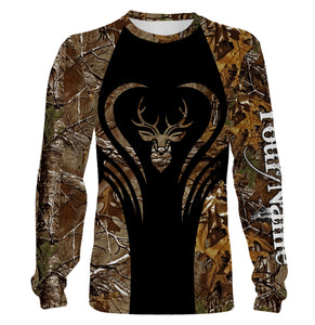 Love Deer hunter game camo Deer Hunting Customize Name 3D All Over Printed Shirts NQS963