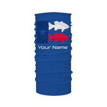 Load image into Gallery viewer, Texas Fishing Texas Flag patriotic Customize Name UV protection quick dry long sleeves fishing shirts UPF 30+ NQS2204