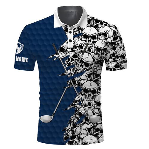  Chihuahua with Hearts Bubbles Men's Polo Shirts Long Sleeve  Golf Shirt Casual Tennis T-Shirt Tops S : Clothing, Shoes & Jewelry