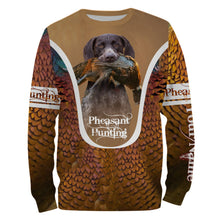 Load image into Gallery viewer, Pointer German Shorthair Pheasant hunting dog Custom All over print Shirts, Personalized hunting gifts FSD3996