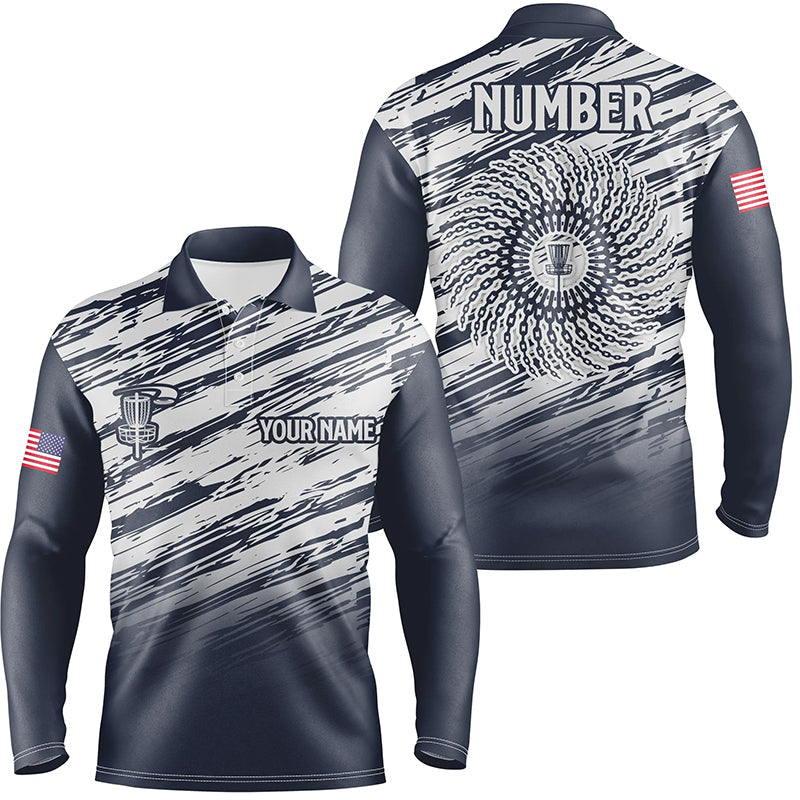 Custom Long-sleeve Baseball Shirt With Name & Number on 