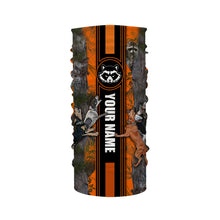 Load image into Gallery viewer, The raccoons hunting coonhound dog orange camo hunting clothes Customize Name 3D All Over Printed Shirts Personalized Hunting gift NQS1026