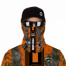 Load image into Gallery viewer, The raccoons hunting coonhound dog orange camo hunting clothes Customize Name 3D All Over Printed Shirts Personalized Hunting gift NQS1026