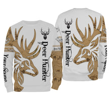 Load image into Gallery viewer, Deer Hunting Camo Customize Name 3D All Over Printed Shirts Personalized Hunting gift For Deer Hunters NQS640