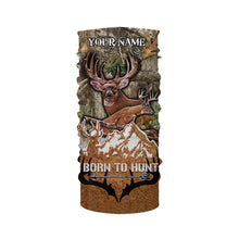 Load image into Gallery viewer, Born to Hunt Deer hunting camo hunting clothes Customize Name 3D All Over Printed Shirts Personalized Hunting gift For men, women And Kid NQS908