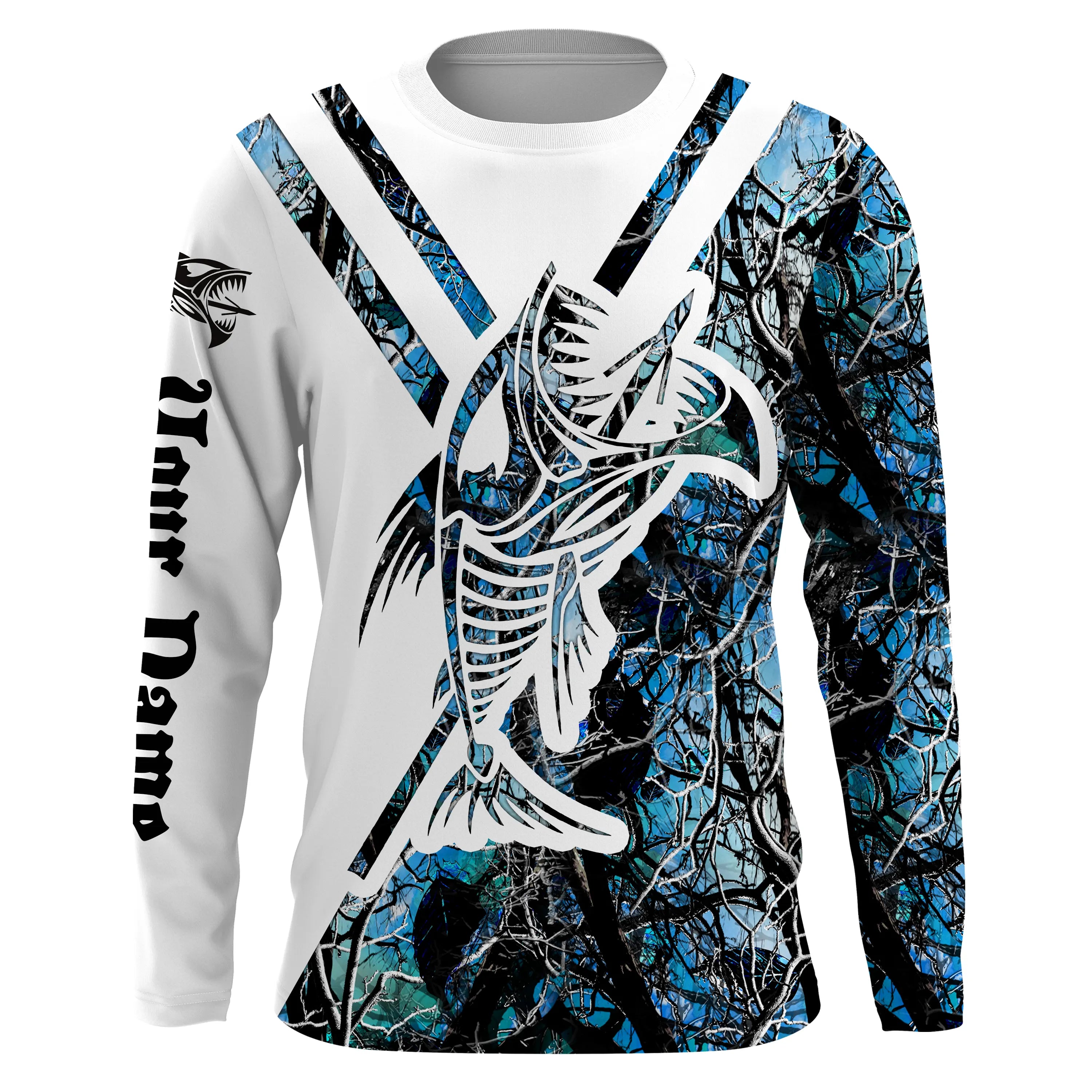 MOVE U Finder Custom Long Sleeve Fishing Jersey : FS1053