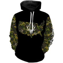 Load image into Gallery viewer, Deer hunting Camo Customize Name 3D All Over Printed Shirts Personalized Hunting gift For Adult And Kid NQS2317