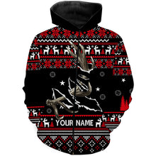 Load image into Gallery viewer, Funny Ugly Sweater pattern Deer shed Hunting Custom All over print Shirts, Christmas shirt for hunter NQS4466