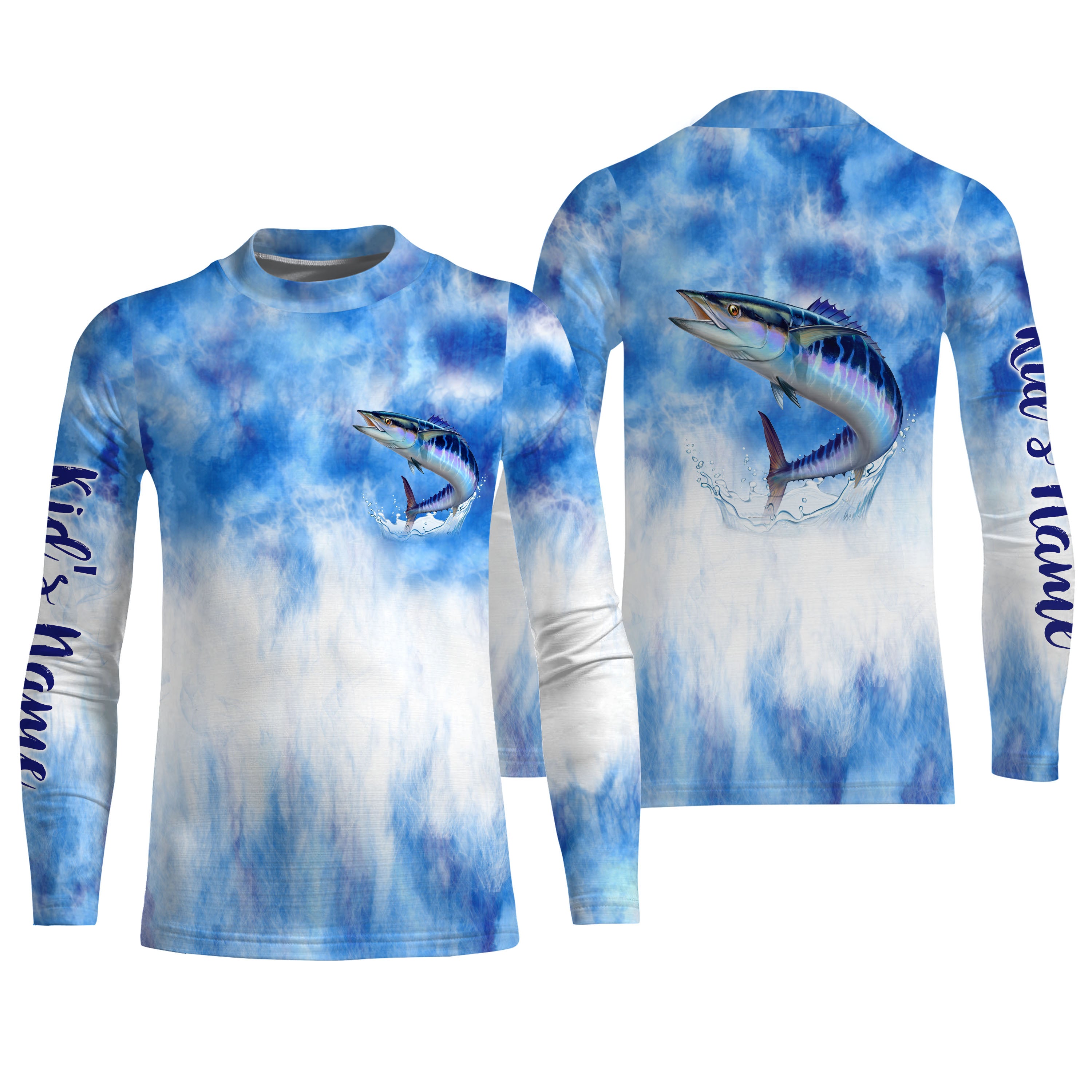 MOVE U Finder Custom Long Sleeve Fishing Jersey : FS1053