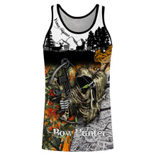 Load image into Gallery viewer, Bow Hunter Camo Huntaholic Deer Hunting Customize name 3D All over print shirts NQS666