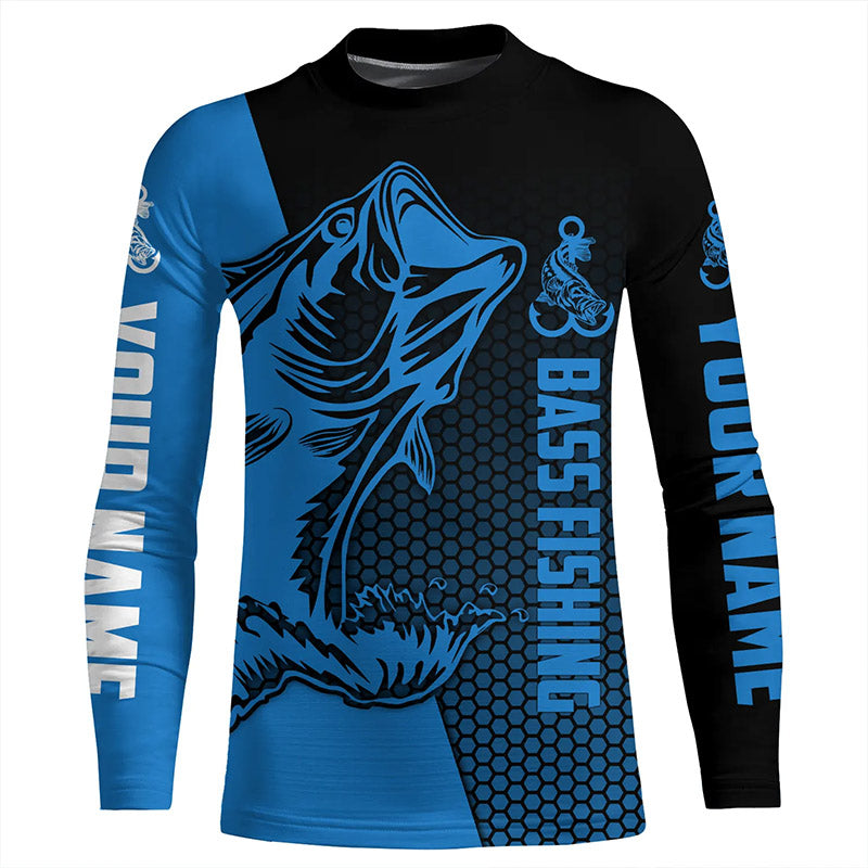 Largemouth Bass fishing UV protection Custom long sleeve fishing shirt –  ChipteeAmz