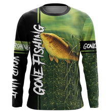 Load image into Gallery viewer, Carp gone fishing UV protection quick dry Customize name long sleeves UPF 30+ NQS941