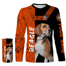 Load image into Gallery viewer, Beagle Hunting Dog Customize Name 3D All over printed Shirts, Gifts for Beagle Dog Lovers FSD3475