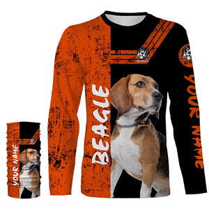 Beagle Hunting Dog Customize Name 3D All over printed Shirts, Gifts for Beagle Dog Lovers FSD3475