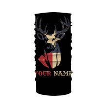 Load image into Gallery viewer, Texas Deer Hunting TX flag custom name all over print shirts, personalized Deer hunting gifts FSD3186