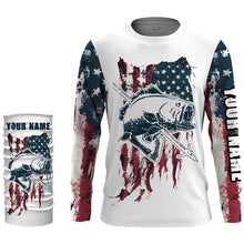 Load image into Gallery viewer, Bowfishing American Flag Customize Name 3D All Over printed Shirts For Men, Women - Personalized Bow Fishing Gifts FSD2229