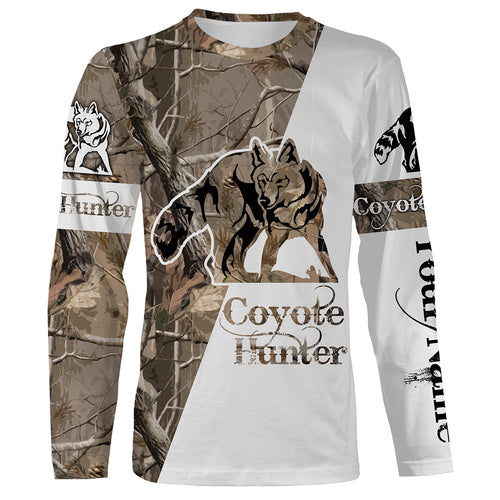 DGSOutfitters Gametrax Outdoors Predator Hunter Coyote Men's Hunting T Shirt Apparel .22 Muzzleloader