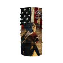 Load image into Gallery viewer, Best Pheasant dogs black Labrador Retriever American flag 3D All over printed Shirts FSD3871