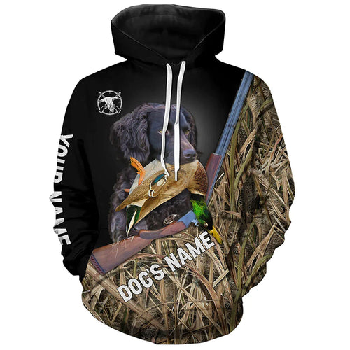 Boykin Spaniel Duck Hunting waterfowl Camo Custom Name all over print Shirts, Hoodie - FSD3812