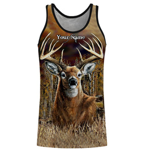 Deer Hunting american flag patriotic Custom Name 3D All over print shirts Plus Size NQS820