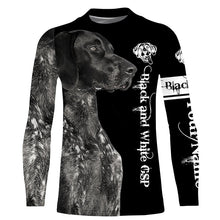 Load image into Gallery viewer, Black German Shorthaired Pointer 3D All Over Printed Shirts, Hoodie Custom Gifts for GSP Dog Lovers FSD3604