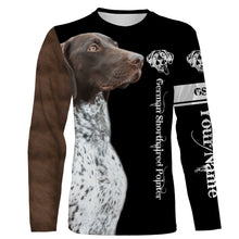 Load image into Gallery viewer, German Shorthaired Pointer Custom Name 3D All Over Printed Shirts, Hoodie, T-shirt GSP Dog Gifts for Dog Lovers FSD2703