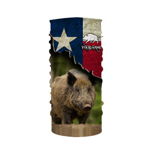 Hog Hunting Texas flag Custom Name 3D All over print Shirts - Personalized Hog Wild Boar Hunting gifts FSD3055