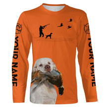 Load image into Gallery viewer, Clumber Spaniel Dog Pheasant Hunting customized Name Shirts for Pheasant Hunters FSD3923