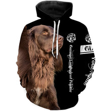 Load image into Gallery viewer, German Longhaired Pointer (Deutsch Langhaar) 3D All Over Printed T-Shirt, Hoodie Gifts for Dog Lovers FSD3645