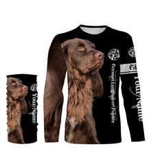 Load image into Gallery viewer, German Longhaired Pointer (Deutsch Langhaar) 3D All Over Printed T-Shirt, Hoodie Gifts for Dog Lovers FSD3645