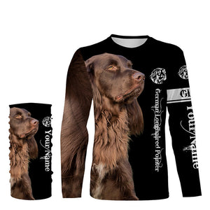 German Longhaired Pointer (Deutsch Langhaar) 3D All Over Printed T-Shirt, Hoodie Gifts for Dog Lovers FSD3645