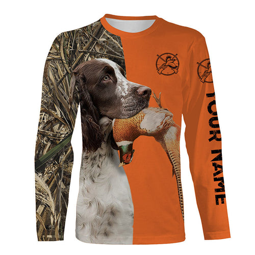 Best Pheasant hunting Dogs Customize name 3D All over print Long Sleeve Shirt FSD3535